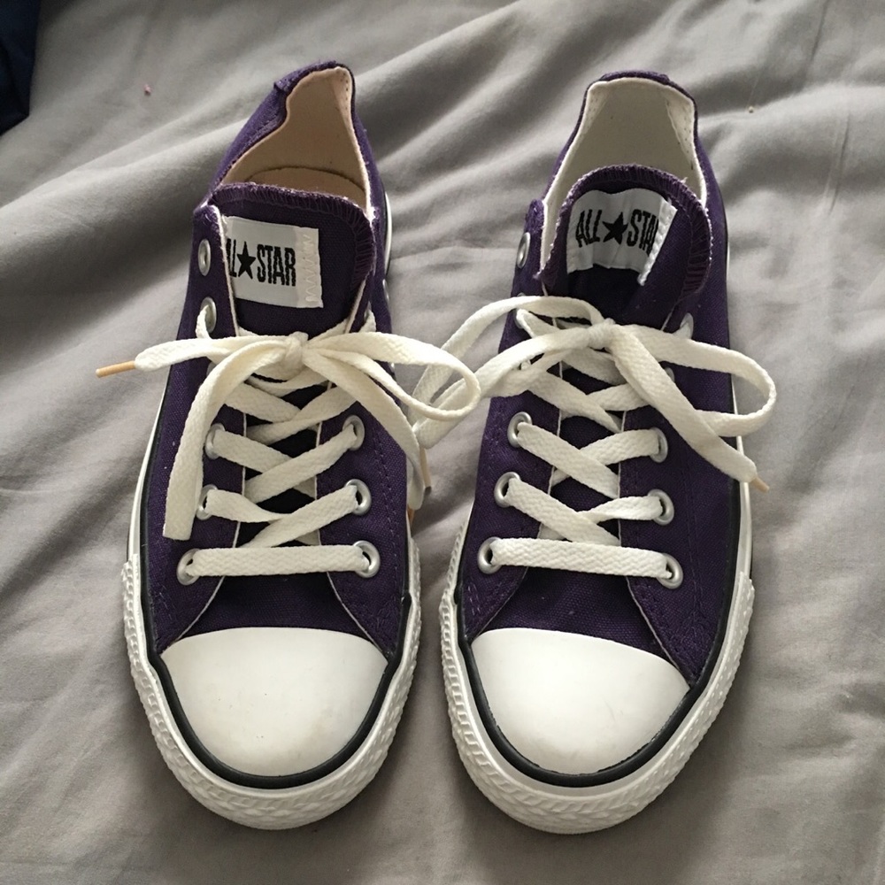 Purple Converse